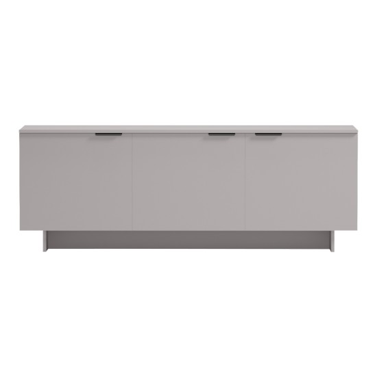 Έπιπλο τηλεόρασης Beldon  γκρι 150x42x55εκ