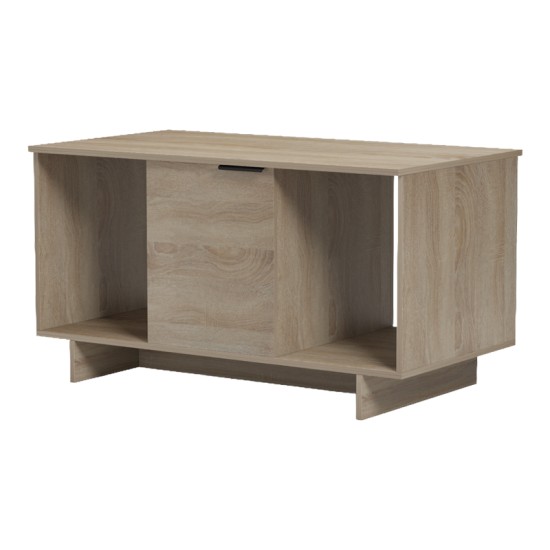 Τραπέζι σαλονιού Nalinda  sonoma 100x55x55εκ
