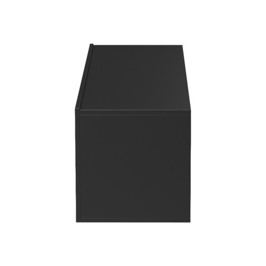 Έπιπλο τηλεόρασης επιτοίχιο Olande  oak-μαύρο 210x35x48εκ
