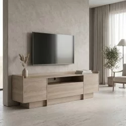 Έπιπλο τηλεόρασης Derden  sonoma 197x38x58εκ