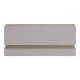 Τραπέζι σαλονιού Wendo  taupe-sonoma 97x60x40εκ