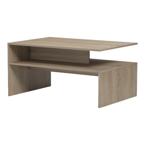 Τραπέζι σαλονιού Coffa  sonoma 90x60x45εκ
