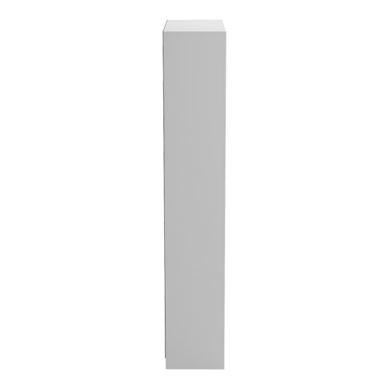 Βιβλιοθήκη Boke  λευκό 80x31.5x180εκ