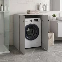 Ντουλάπι πλυντηρίου Bathy  λευκό 70x66x90εκ