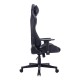Καρέκλα γραφείου gaming Mazol pakoworld pu μαύρο 66x56x135εκ Model: 232-000008