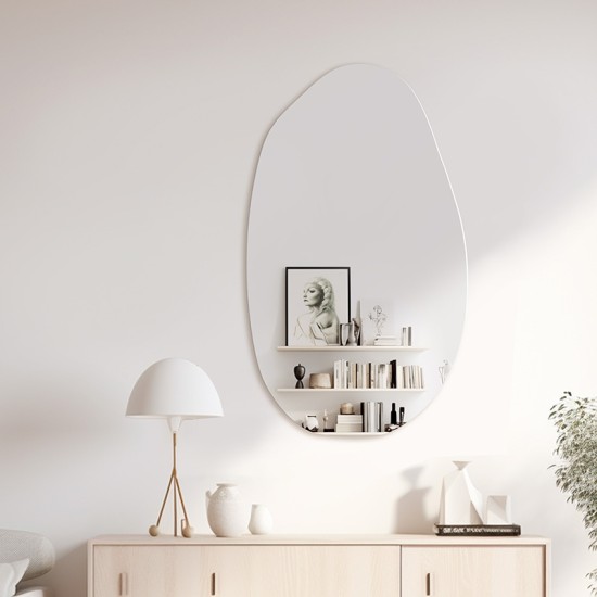 Καθρέπτης Frameless 2 μαύρο 50x1.2x85εκ Καθρέπτης Frameless 2 μαύρο 50x1.2x85εκ