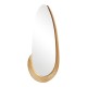 Καθρέπτης οβάλ Marly mdf σε φυσική απόχρωση 50.5x4x127εκ Καθρέπτης οβάλ Marly mdf σε φυσική απόχρωση 50.5x4x127εκ
