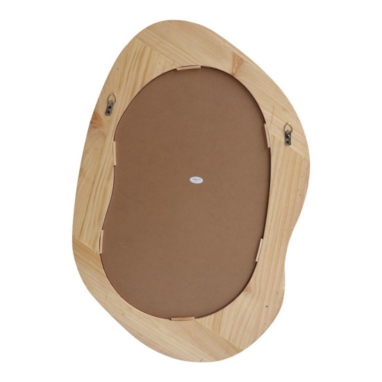 Καθρέπτης οβάλ Enola mdf σε φυσική απόχρωση 54x2.5x80εκ Καθρέπτης οβάλ Enola mdf σε φυσική απόχρωση 54x2.5x80εκ