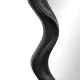 Καθρέπτης Liquid  pp σε μαύρη απόχρωση 26x2.7x39εκ