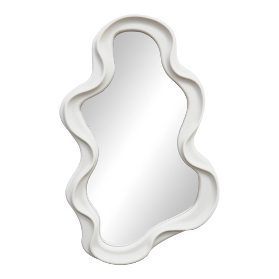 Καθρέπτης Liquid  pp σε λευκή απόχρωση 26x2.7x39εκ