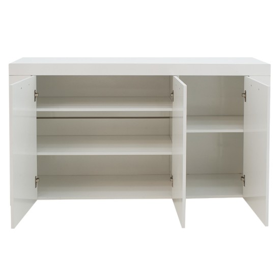 Μπουφές Joanna λευκό 144x42x80εκ Μπουφές Joanna λευκό 144x42x80εκ
