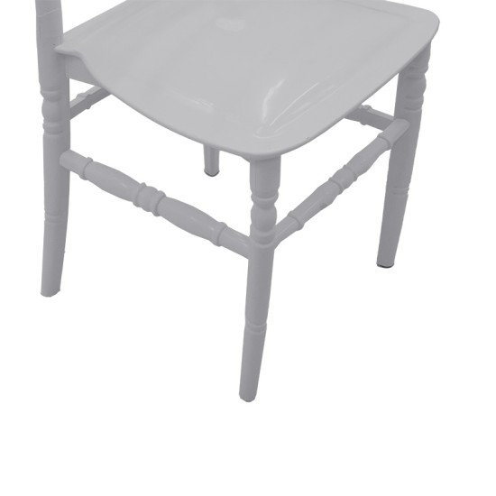 Καρέκλα catering Tiffany pakoworld PP ανακυκλώσιμη γκρι Model: 241-000002
