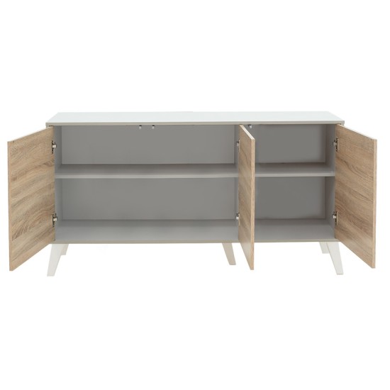 Μπουφές Billie sonoma-γκρι 149x40x77εκ Μπουφές Billie sonoma-γκρι 149x40x77εκ