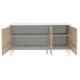 Μπουφές Billie sonoma-γκρι 149x40x77εκ Μπουφές Billie sonoma-γκρι 149x40x77εκ
