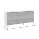 Μπουφές Billie sonoma-γκρι 149x40x77εκ Μπουφές Billie sonoma-γκρι 149x40x77εκ