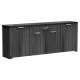 Μπουφές Kinley grey-wenge 210x40x82εκ Μπουφές Kinley grey-wenge 210x40x82εκ