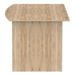 Γραφείο εργασίας Anze  φυσικό μελαμίνης 180x93.5x75εκ