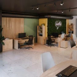 Συρταριέρα γραφείου τροχήλατη Anze  φυσικό μελαμίνης 48x38x53εκ