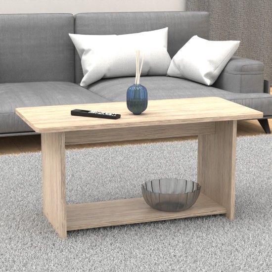 Τραπέζι Kumba σε oak απόχρωση 80x40x42εκ Τραπέζι Kumba σε oak απόχρωση 80x40x42εκ