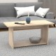 Τραπέζι Kumba σε oak απόχρωση 80x40x42εκ Τραπέζι Kumba σε oak απόχρωση 80x40x42εκ