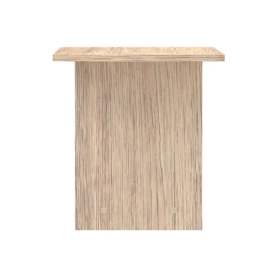 Τραπέζι Kumba σε oak απόχρωση 80x40x42εκ Τραπέζι Kumba σε oak απόχρωση 80x40x42εκ