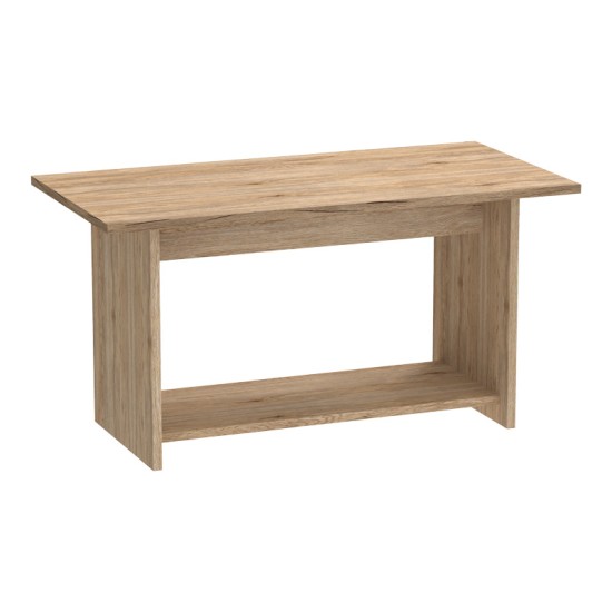 Τραπέζι Kumba σε oak απόχρωση 80x40x42εκ Τραπέζι Kumba σε oak απόχρωση 80x40x42εκ