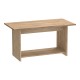 Τραπέζι Kumba σε oak απόχρωση 80x40x42εκ Τραπέζι Kumba σε oak απόχρωση 80x40x42εκ