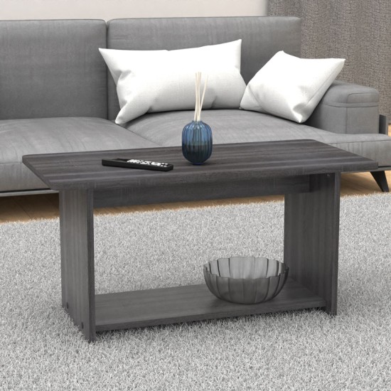 Τραπέζι Kumba σε ανθρακί-wenge απόχρωση 80x40x42εκ Τραπέζι Kumba σε ανθρακί-wenge απόχρωση 80x40x42εκ