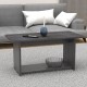 Τραπέζι Kumba σε ανθρακί-wenge απόχρωση 80x40x42εκ Τραπέζι Kumba σε ανθρακί-wenge απόχρωση 80x40x42εκ