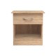 Κομοδίνο Kona σε oak απόχρωση 40x34x42εκ Κομοδίνο Kona σε oak απόχρωση 40x34x42εκ