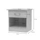 Κομοδίνο Kona σε oak απόχρωση 40x34x42εκ Κομοδίνο Kona σε oak απόχρωση 40x34x42εκ