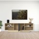 Έπιπλο τηλεόρασης Stevie  sonoma-ανθρακί 160x40x50εκ