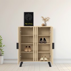 Παπουτσοθήκη-ντουλάπι Shoby  sonoma 70.5x30x91εκ