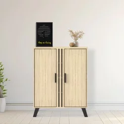 Παπουτσοθήκη-ντουλάπι Shoby  sonoma 70.5x30x91εκ