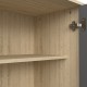 Μπουφές Billie  sonoma-ανθρακί149x40x77εκ