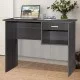 Γραφείο εργασίας με συρτάρι Michael γκρι 88x45x72εκ Γραφείο εργασίας με συρτάρι Michael γκρι 88x45x72εκ