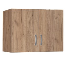 Πατάρι ντουλάπας Zelia  δίφυλλο oak 79x42x60εκ