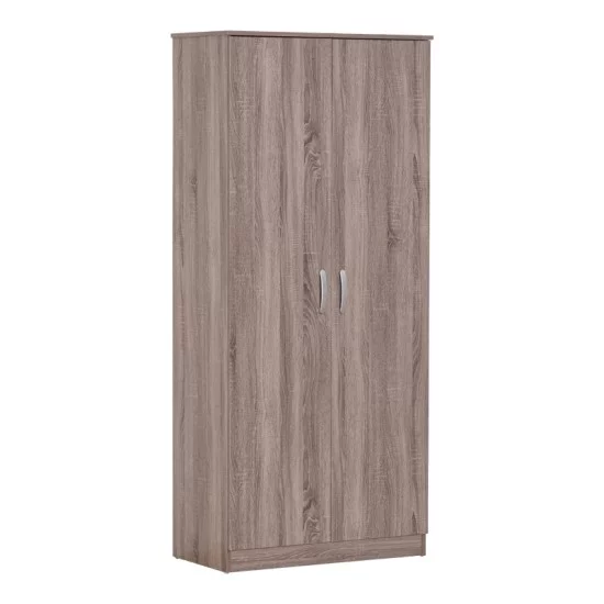 Ντουλάπα ρούχων δίφυλλη Zelia σε sonoma-oak απόχρωση 79x42x180εκ Ντουλάπα ρούχων δίφυλλη Zelia σε sonoma-oak απόχρωση 79x42x180εκ