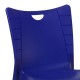 Καρέκλα Crafted pakoworld PP σκούρο μπλε-αλουμίνιο γκρι Model: 253-000038