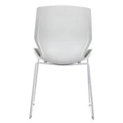 Καρέκλα γραφείου επισκέπτη Genuine  PP λευκό-γκρι