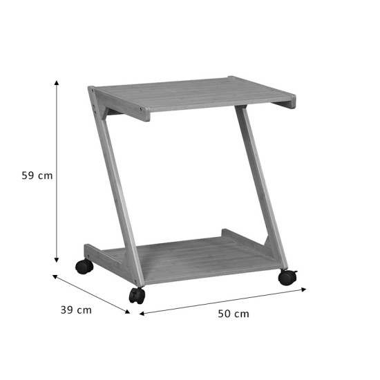 Βοηθητικό τραπέζι Fit MDF φυσικό 50x39x59εκ Βοηθητικό τραπέζι Fit MDF φυσικό 50x39x59εκ