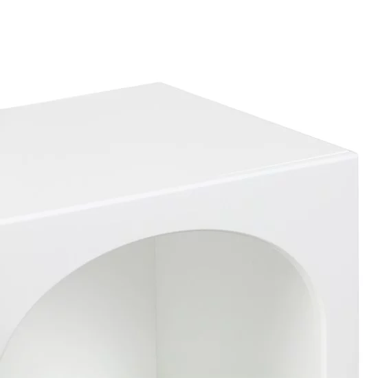 Κομοδίνο Emersi MDF σε λευκή απόχρωση 40x32x70εκ Κομοδίνο Emersi MDF σε λευκή απόχρωση 40x32x70εκ