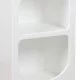Κομοδίνο Emersi MDF σε λευκή απόχρωση 40x32x70εκ Κομοδίνο Emersi MDF σε λευκή απόχρωση 40x32x70εκ