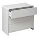 Συρταριέρα Zeplen MDF σε λευκή απόχρωση 80x40x75εκ Συρταριέρα Zeplen MDF σε λευκή απόχρωση 80x40x75εκ