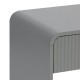 Κομοδίνο Zeplen MDF σε γκρι απόχρωση 40x40x53εκ Κομοδίνο Zeplen MDF σε γκρι απόχρωση 40x40x53εκ
