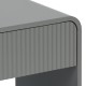 Κομοδίνο Zeplen MDF σε γκρι απόχρωση 40x40x53εκ Κομοδίνο Zeplen MDF σε γκρι απόχρωση 40x40x53εκ