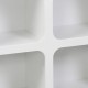 Μπουφές Emersi με ράφια mdf σε λευκή απόχρωση 120x35x76εκ Μπουφές Emersi με ράφια mdf σε λευκή απόχρωση 120x35x76εκ