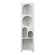 Βιβλιοθήκη Emersi  mdf σε λευκή απόχρωση 48x35x180εκ