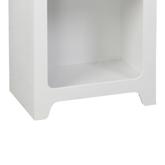 Βιβλιοθήκη Emersi  mdf σε λευκή απόχρωση 48x35x180εκ