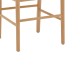 Καρέκλα Alessia  ξύλο οξιάς-rattan φυσικό 43x44x89εκ